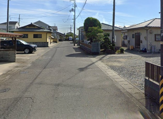 【新築戸建】　いわき市泉町5丁目第1　の前面道路含む現地写真|北側9.0ｍ公道