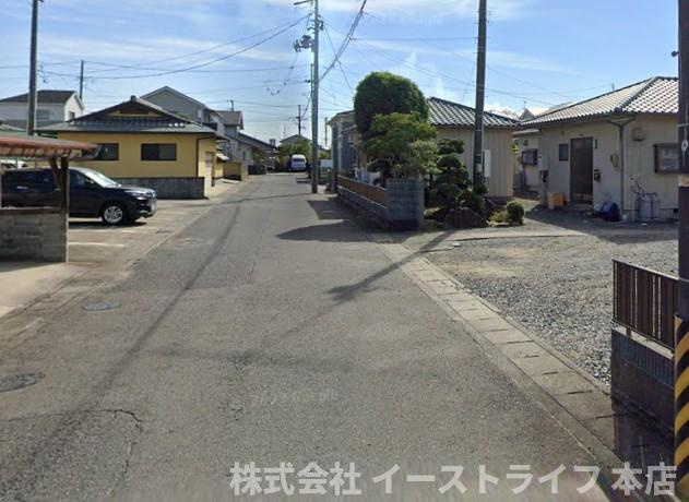 【新築戸建】　いわき市泉町5丁目第1の前面道路含む現地写真|北側9.0ｍ公道