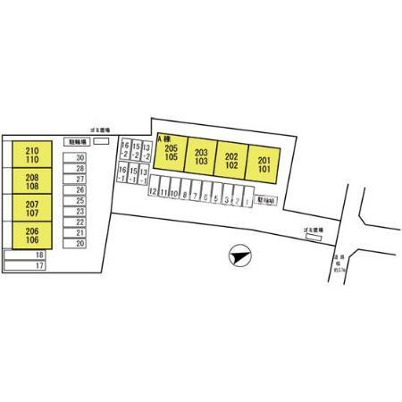 イル デ パン B棟の区画図