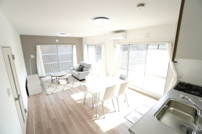 【居間・リビング】 | 【リノベ済】エメラルドマンション安古市 | 室内（2026年2月5日13：50頃）撮影