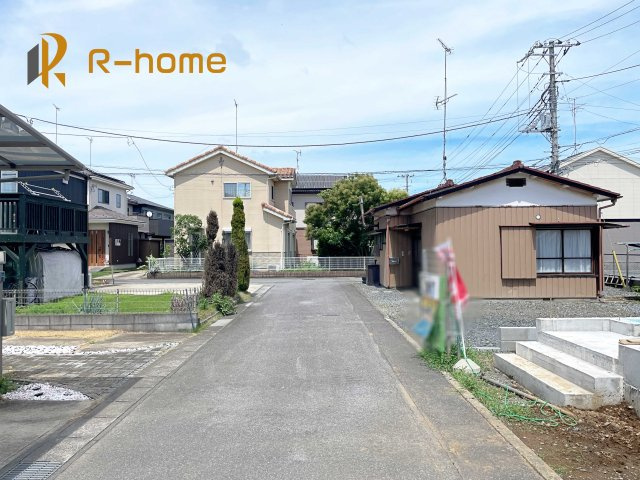 牛久市柏田町第2　新築戸建て　1号棟の前面道路含む現地写真|『今から見たい！』大歓迎です♪
お気軽にＲ－ｈomeまでお問い合わせください。