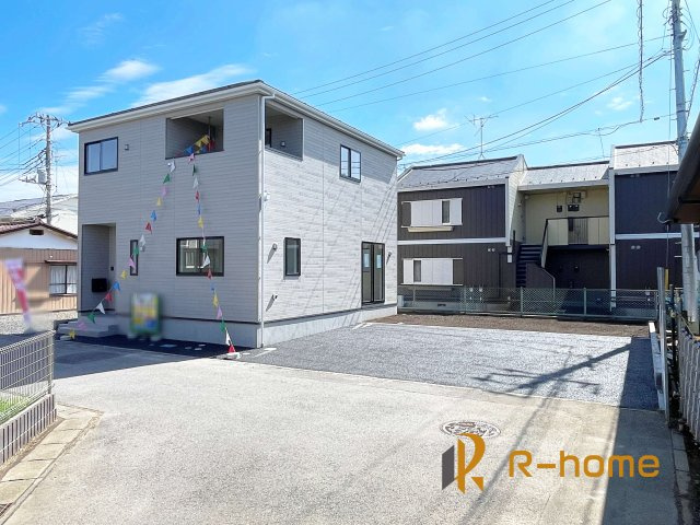 牛久市柏田町第2　新築戸建て　1号棟の外観|ご予約を頂ければ、『平日』はもちろん『早朝』や『夜間』もご見学可能です♪お気軽にお申し付けください♪