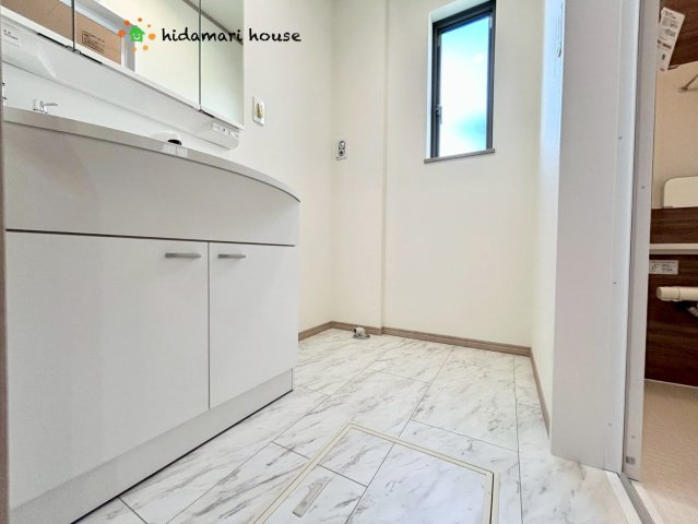 上尾市上尾下4期　新築戸建　ハートフルタウンAの脱衣所