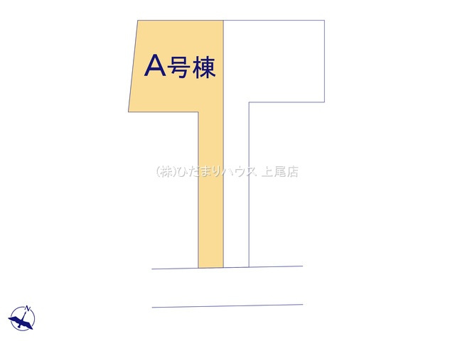 上尾市上尾下4期　新築戸建　ハートフルタウンAの区画図