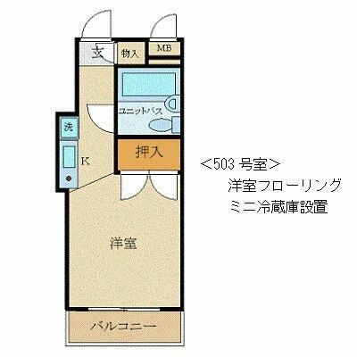 サンパレス花小金井の間取り