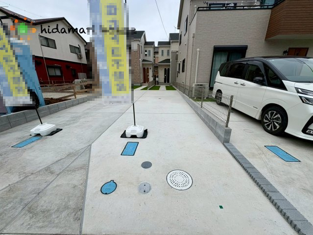上尾市上尾下4期　新築戸建　ハートフルタウンCの駐車場