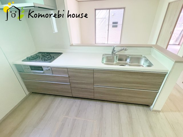 上尾市上尾下　4期　新築一戸建て　Cのキッチン|キッチンです