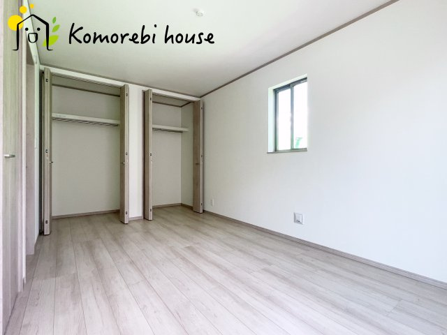 上尾市上尾下　4期　新築一戸建て　Cの寝室|開放的な寝室です