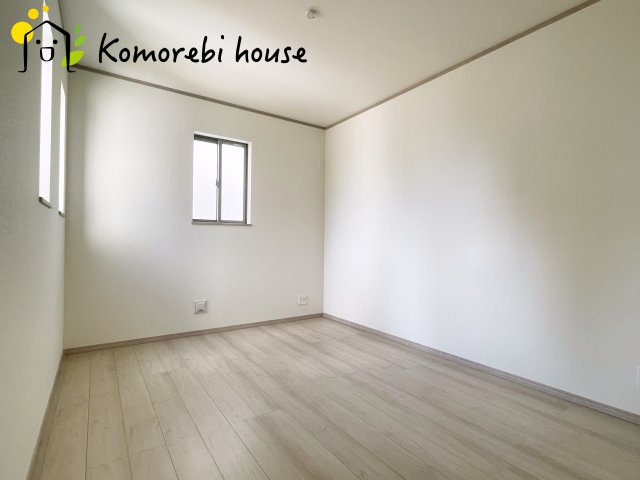 上尾市上尾下　4期　新築一戸建て　Cの洋室|広々とした洋室です