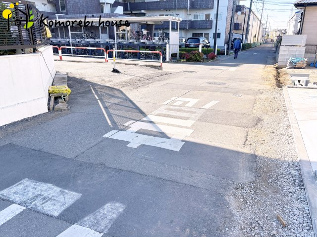 上尾市上尾下　4期　新築一戸建て　Cの周辺|撮影25/09/02　前面道路含む現地写真です