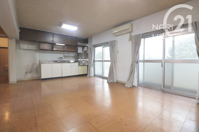 【居間・リビング】 | 西けやき台団地２号棟 | LDK約14.8