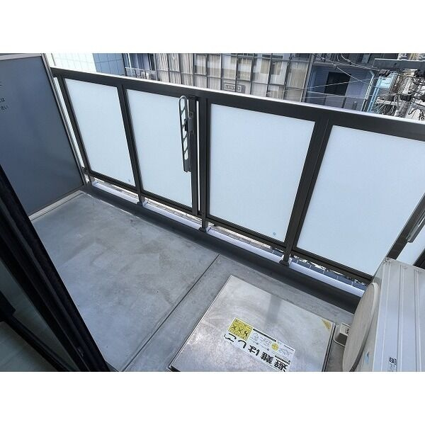 Fortuney江坂Ⅱのバルコニー