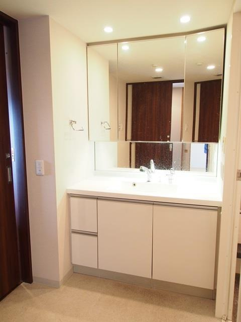 プラウド豊中　服部緑地の洗面所