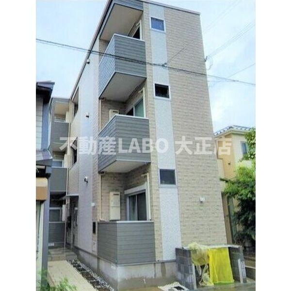 ハーモニーテラス市岡の外観