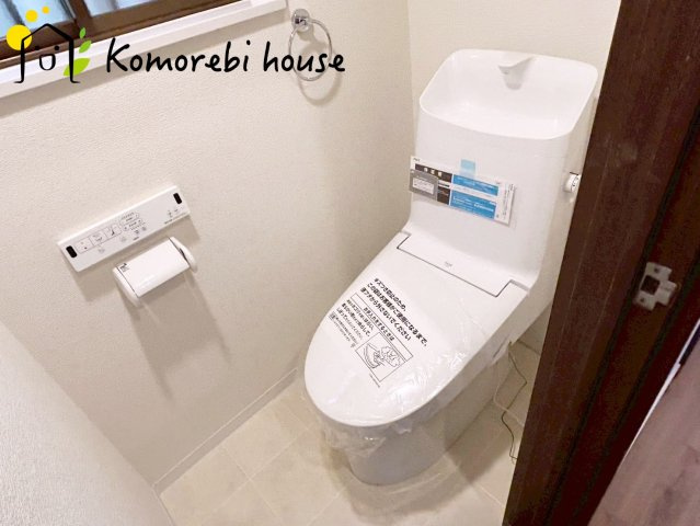 さいたま市北区宮原町　中古一戸建てのトイレ|コンパクトで使いやすいトイレです