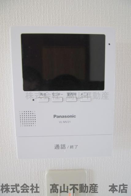 宗像市緑町のアパートのセキュリティ