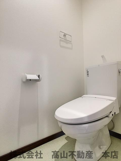 宗像市緑町のアパートのトイレ