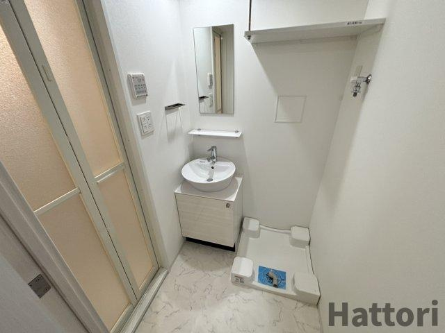 エスリードレジデンス梅田グランゲートの独立洗面台