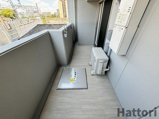 エスリードレジデンス梅田グランゲートのバルコニー