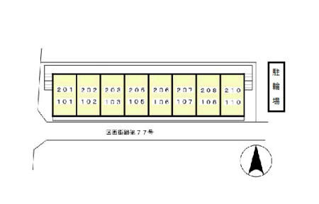 アルカキット葛西の区画図