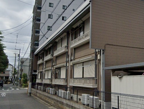 アルカキット葛西のバルコニー