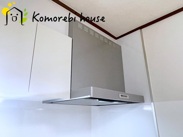 鴻巣人形町ハイムのキッチン|コンパクトなキッチンで掃除もラクラク