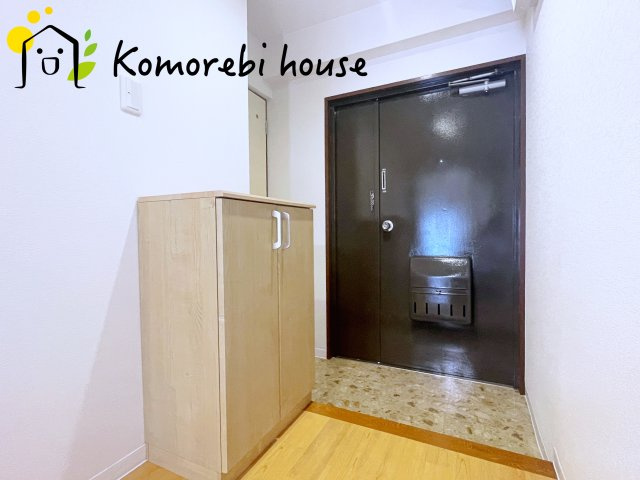 鴻巣人形町ハイムの玄関|ゆったりとした玄関です