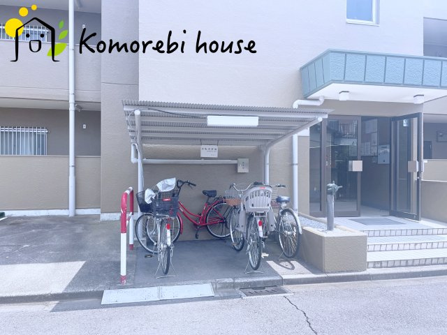 鴻巣人形町ハイムの駐輪場|駐輪場です