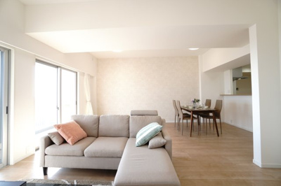 【居間・リビング】 | 【上質リノベ】アーバンビュー渚ガーデン・タワーヴィレッジ2番館 | 室内（2026年1月16日12：00頃）撮影
