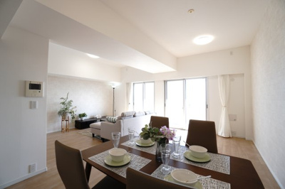 【居間・リビング】 | 【上質リノベ】アーバンビュー渚ガーデン・タワーヴィレッジ2番館 | 室内（2026年1月16日12：00頃）撮影
