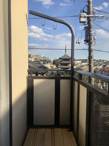 尾山台２丁目売家のバルコニー