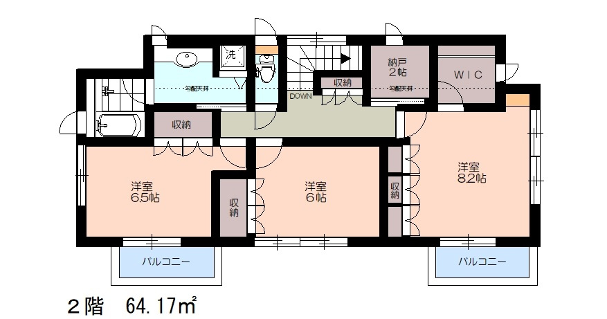 尾山台２丁目売家の間取り