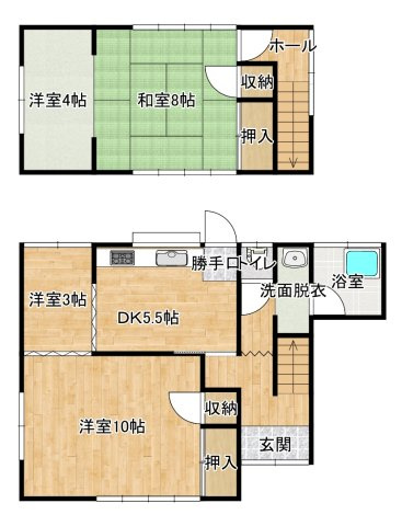 【間取り】 | 柳井・西土穂石