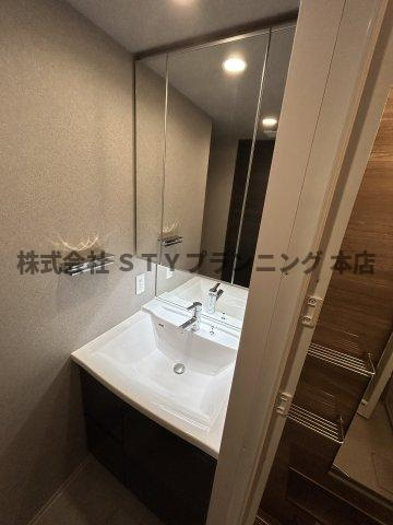 仲介手数料０円！プレサンスロジェ車道駅前SOUTHの独立洗面台