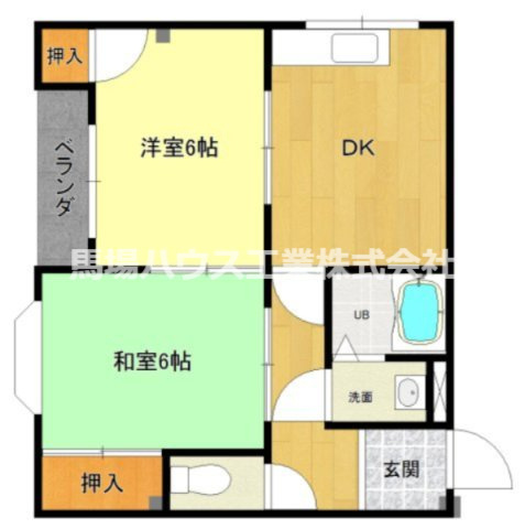 【間取り】 | サニーハイツ