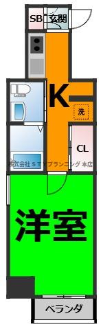 仲介手数料０円！ライブコート千種の間取り