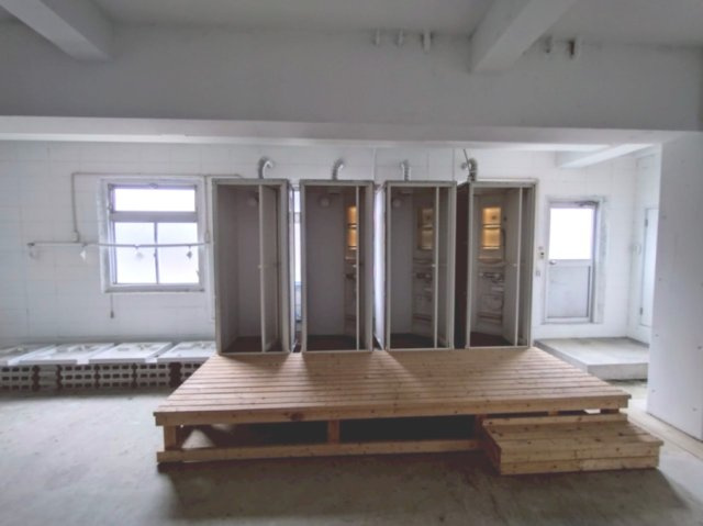 平坂町北新町寮の内装