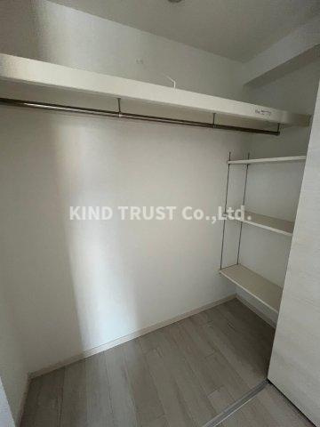 Alivis北梅田の収納|収納のためのスペースです