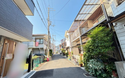 【前面道路含む現地写真】 | 八尾市南植松町5丁目　新築戸建