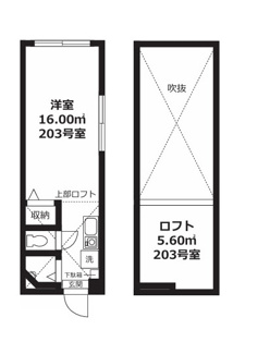 【間取り】 | メティス北沢 