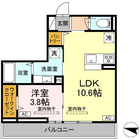 シンビジウム湘南台の間取り