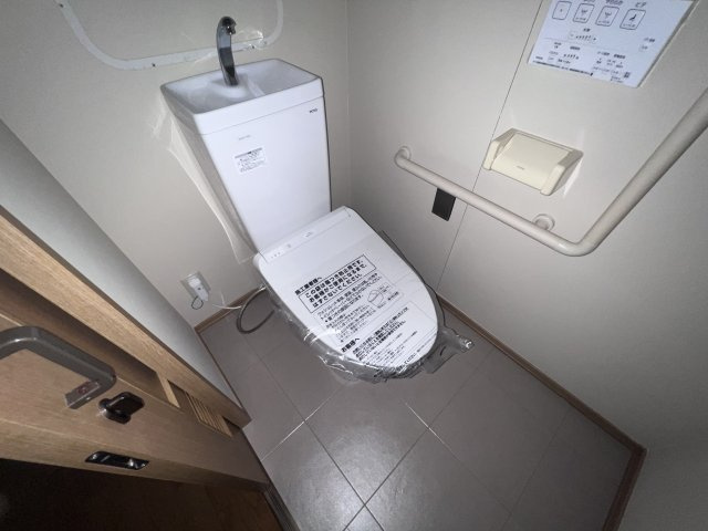 県営伊川谷第2高層住宅1号棟のトイレ