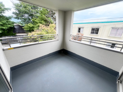 【バルコニー】 | 盛岡市黒川 | 日当たりが良いのでテーブルや椅子を置いてテラスにするのも◎
