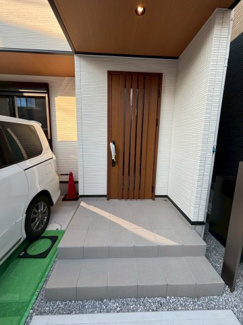 【玄関】 | 川越市稲荷町　新築分譲　「上福岡駅」徒歩17分　敷地28坪　【高階南小学区】