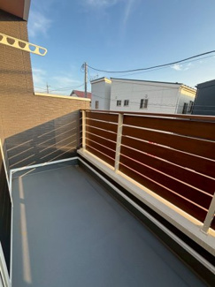 【バルコニー】 | 川越市稲荷町　新築分譲　「上福岡駅」徒歩17分　敷地28坪　【高階南小学区】