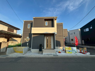 【外観】 | 川越市稲荷町　新築分譲　「上福岡駅」徒歩17分　敷地28坪　【高階南小学区】