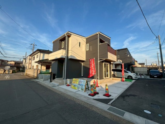 【外観】 | 川越市稲荷町　新築分譲　「上福岡駅」徒歩17分　敷地28坪　【高階南小学区】