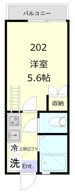 リビアングラス元住吉の間取り