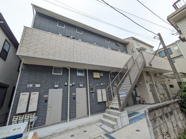 リビアングラス元住吉のロビー
