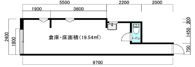 長池町店舗の間取り|長池町店舗　間取り